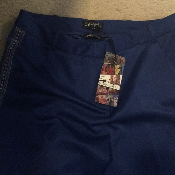 Spiegels Royal blue trousers - Picture 3 of 7